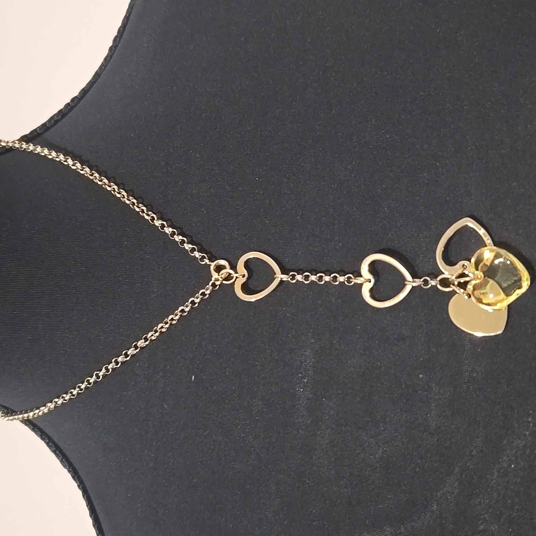 Rare Vtg Lalique Lariat/Y Style Necklace